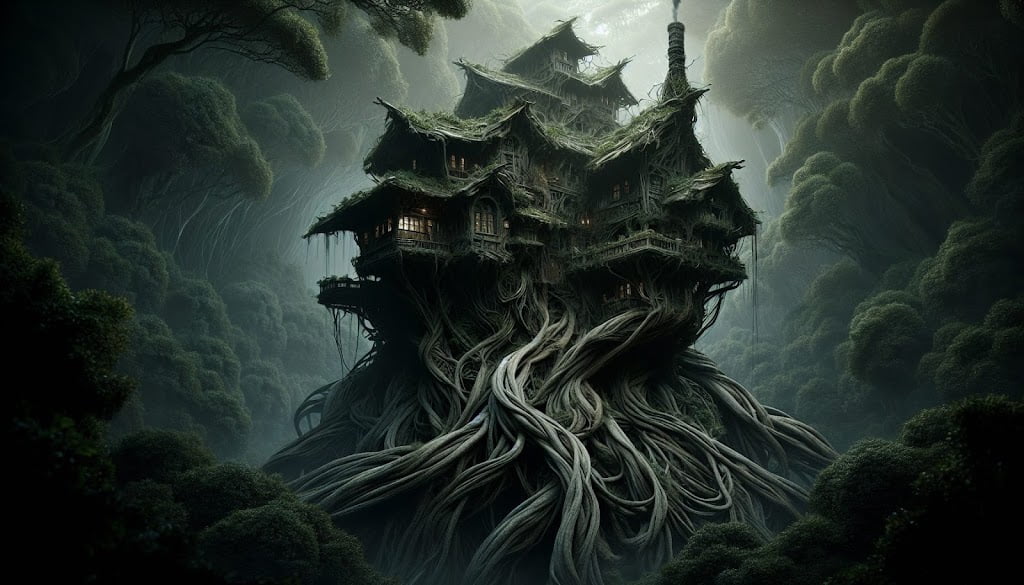 Discover the Enigmatic House Deep Within the Jungle: Where Nature Meets the Supernatural