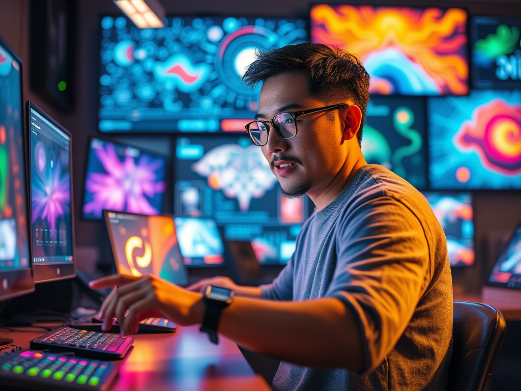 Unlocking Digital Creativity: The AI Art Revolution of Knoksen on NightCafe Studio