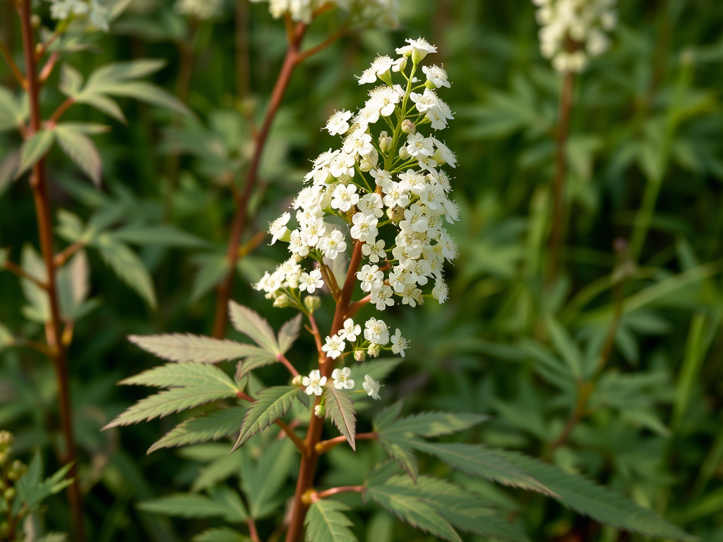 Meadowsweet (Filipendula ulmaria L. Maxim.)